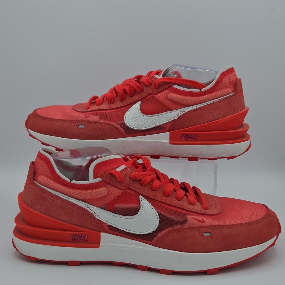 Nike Waffle Debut Picante Red Crimson DJ0966-991 Mens Size 13 Running Shoes